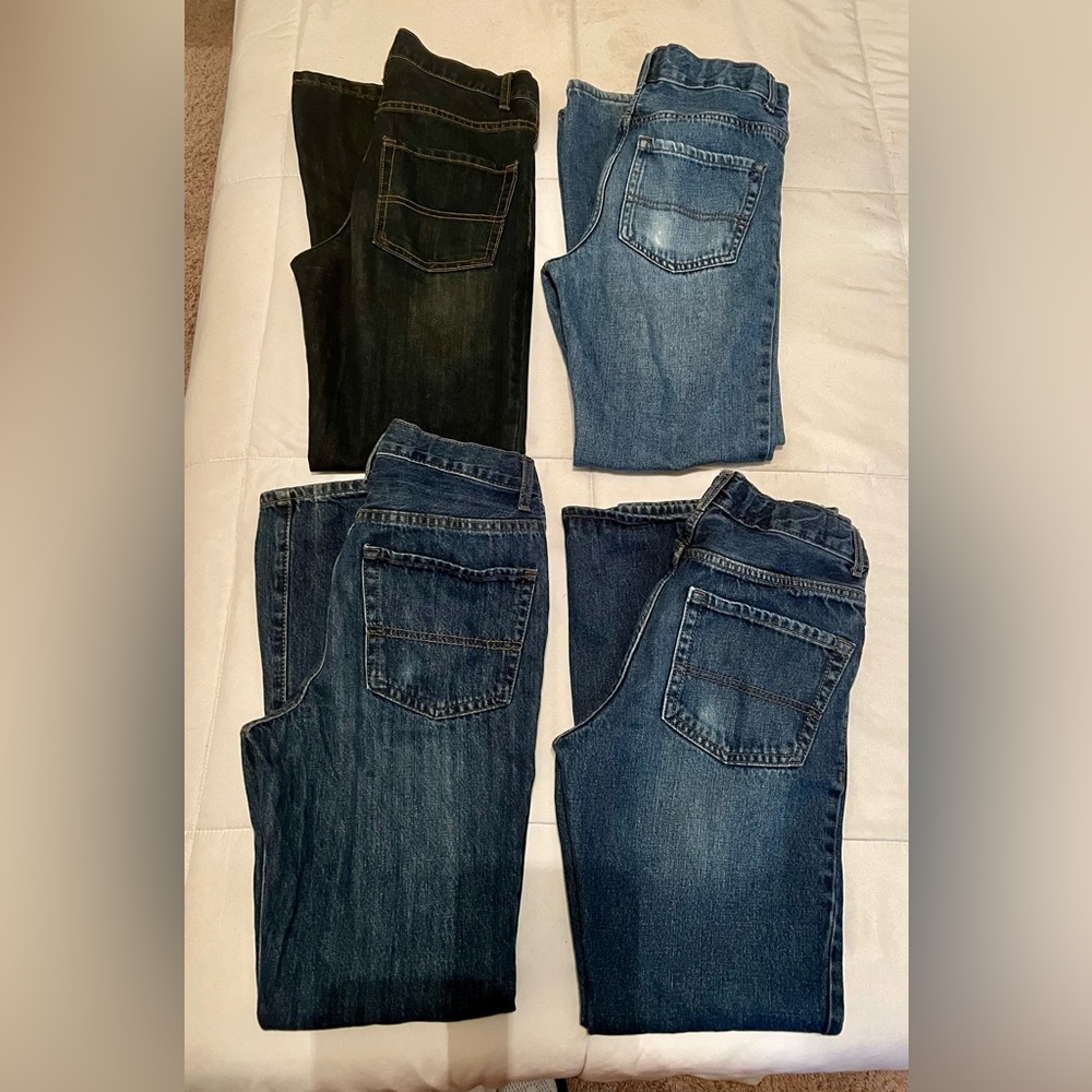 4 pair- size 12 bootcut jeans